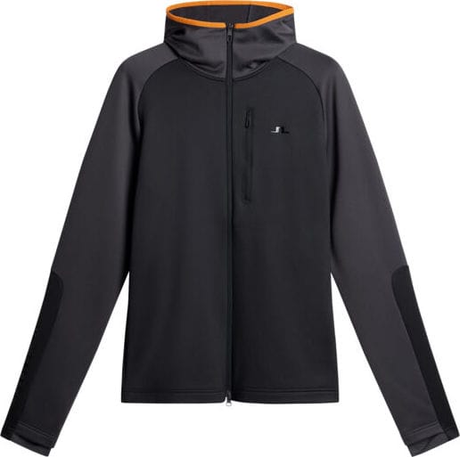 J.Lindeberg Men's Aerial 1/4 Zip Midlayer Forest Green | Buy